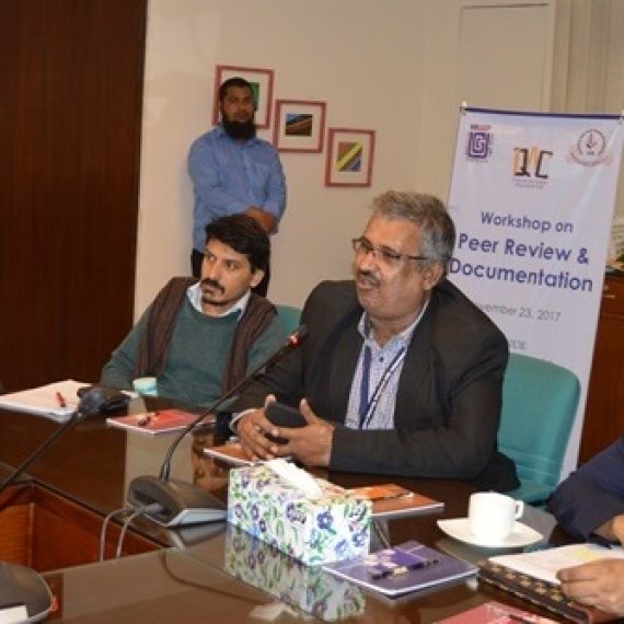 Workshop on Peer Review and Documentation Held at IUB