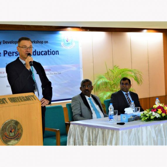 Workshop on Whole Person Education Held at IUB