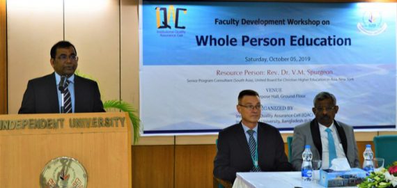 Workshop on Whole Person Education Held at IUB