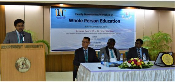 Workshop on Whole Person Education Held at IUB