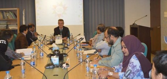 Discussion on Post-Self-Assessment Improvement Plan (PSAIP) held at IQAC, IUB